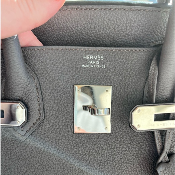 **sold. Authentic Hermes Birkin 30 - Picture 4 of 11